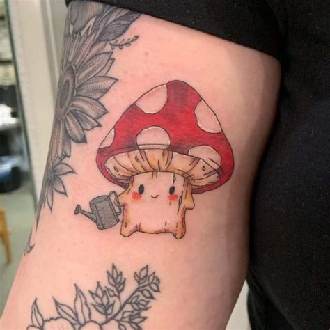 mushroom tattoo designs